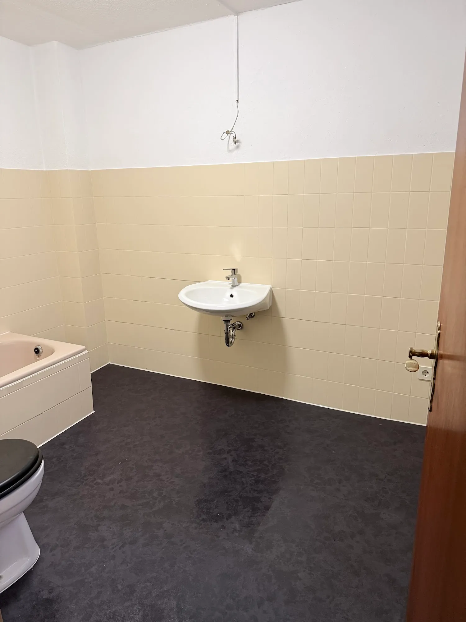 Gereinigtes Badezimmer